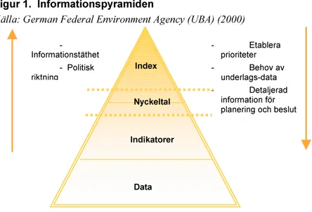 Figur 1. Informationspyramiden