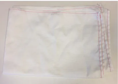 Figure 6. The nylon fabric used in the laboratory work. 