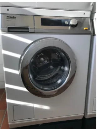 Figure 8. The washing machine, Miele Professional PW6055, used in the laboratory work