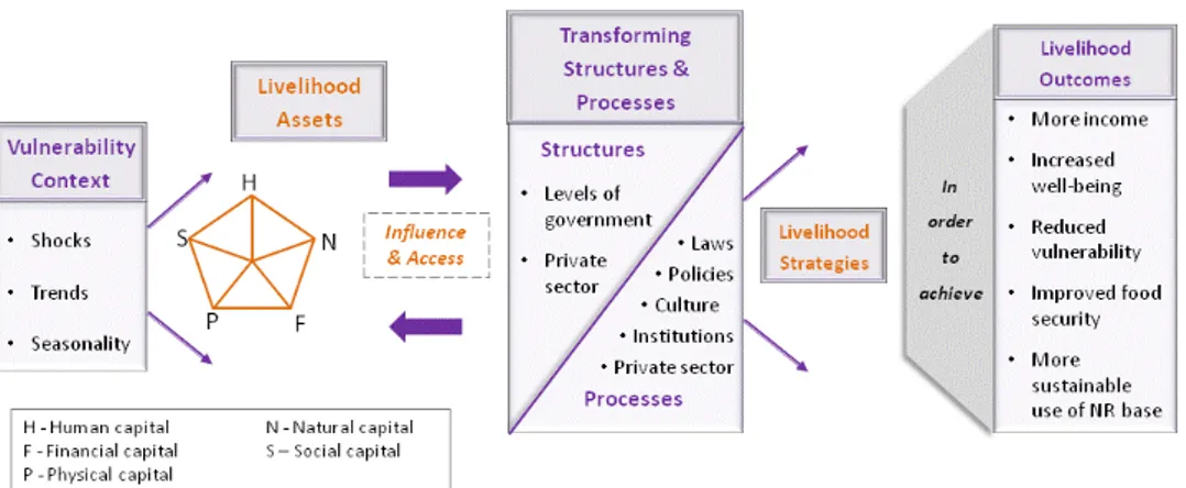 Figure 2.Sustainable Livelihood Framework 