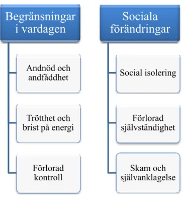 Figur 1: Kategorier och underkategorier 