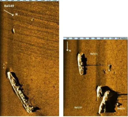 Figur  3.  Sjöfartsverket  undersökte  under  2015  området  utanför  Måseskär  med  högupplöst  sidotittande  sonar  (Side  Scan  Sonar)