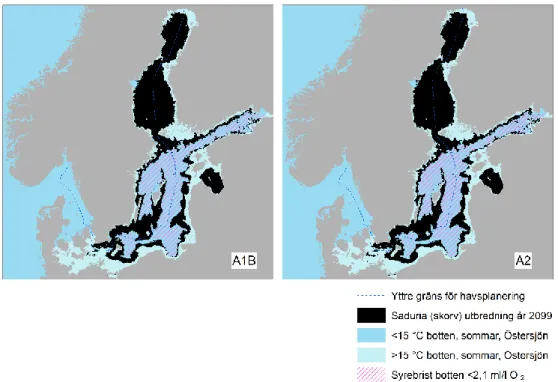 Tabell 6. Tabellen visar GIS-skikten och villkoren som ingått i analysen för att ta  fram klimatrefugier för skorv