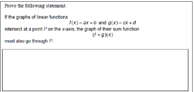 Figure 1. An example of TEDS-M Secondary MCK items (Number, Knowing)