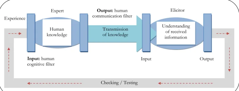 Figure 8: Knowledge transfer through elicitation process 
