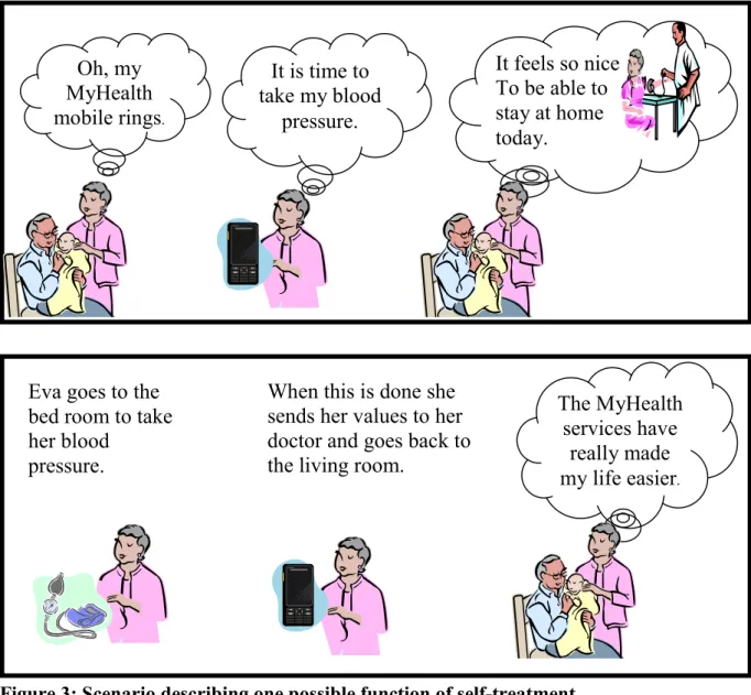 Figure 3: Scenario describing one possible function of self-treatment 5.2.2 Northern Ireland
