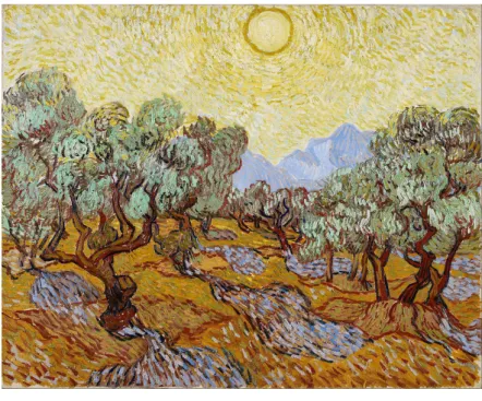 Figure 18. Olive trees, Vincent van Gogh (1889)
