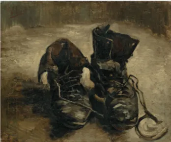 Figure 8 A Pair of Shoes. Vincent van Gogh (1886). 