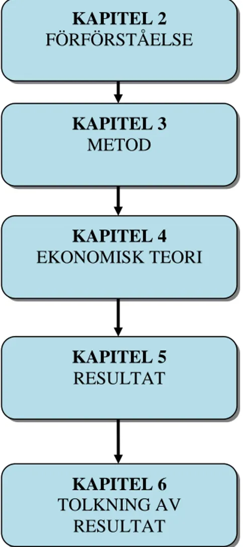 Figur 1.1 – Studiens disposition.  