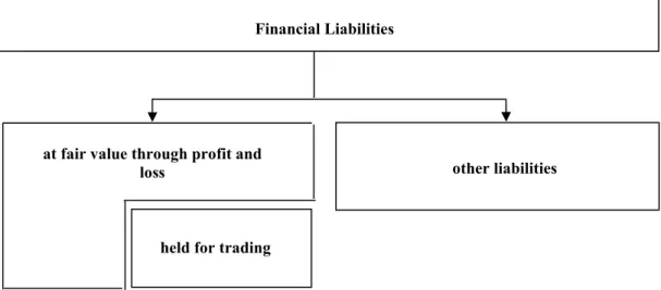 Figure 5: Categories of Financial Liabilities (Kuhn, (2006), p. 11) 