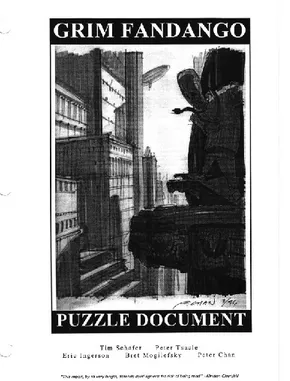 Figure 7: Puzzle Document Cover (Schafer 1996:Front Cover)