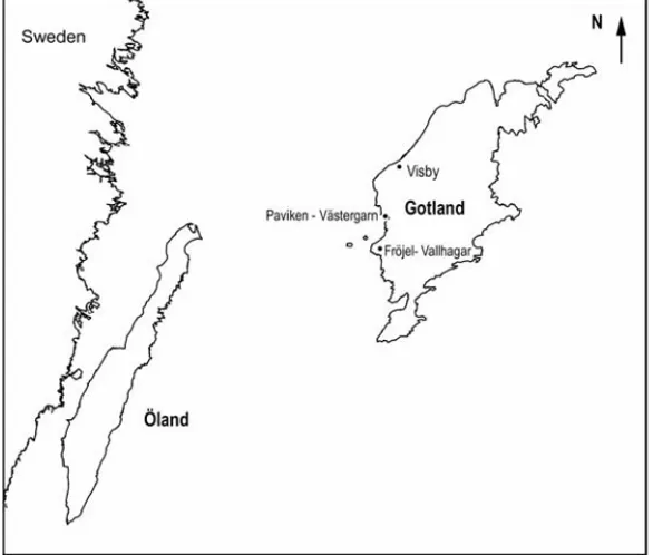 Figure 2: The island of Gotland in the Baltic Sea.