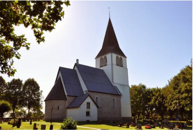 figure 1.  levide  church, a typical  Gotland church 