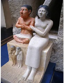 Fig 2. Seneb with family. 6th century BCE.