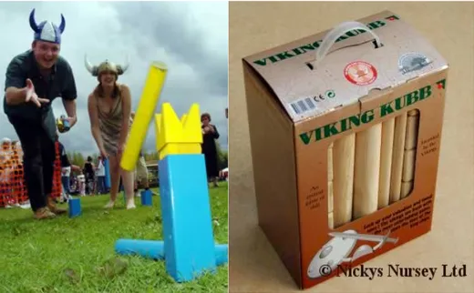 Figure 3. Viking kubb.  Meanwhile in Rone … 