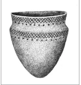 Figure 3. Typical Pitted Ware pot  