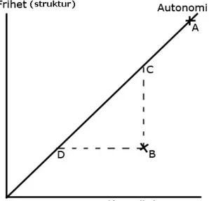 Figur 3. Resultat: autonomins dimensioner.