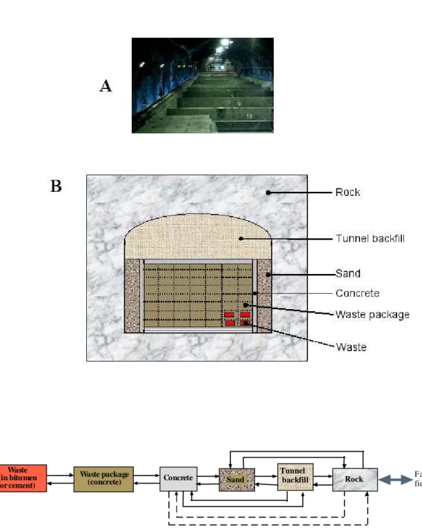 Figure 3  The BMA concept for radioactive waste disposal (based on an original 