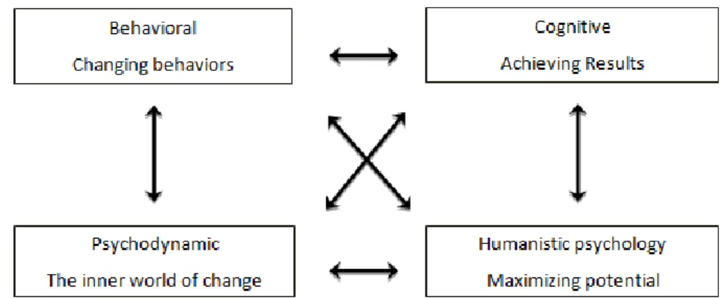 Figure 3.3; The Four Approaches to Individual Change 