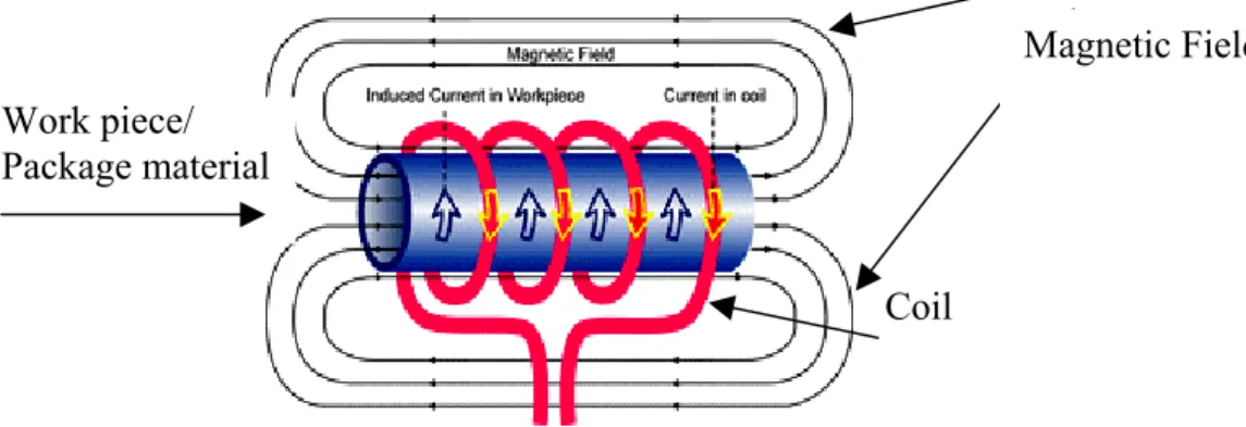 Figure 5 Schematically show how induction heating works 16