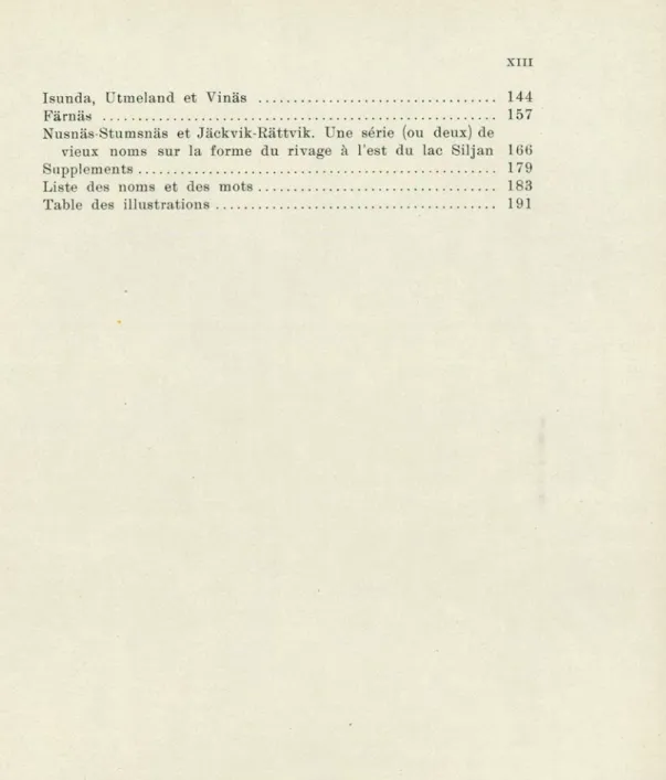 Table des illustrations   191 