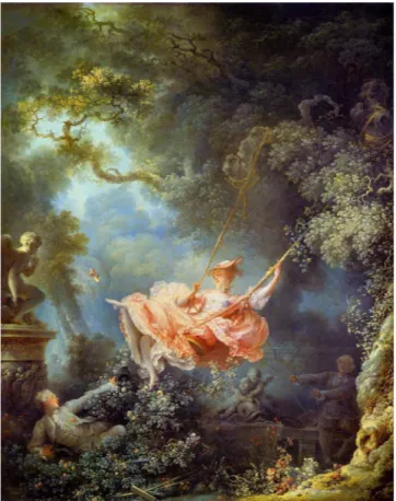 Fig 6. Jean-Honore Fragonard (1732–1806), The Swing, 1767 