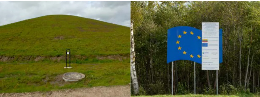 Figure 4:  Example of rehabilitated landfill in Lithuania 