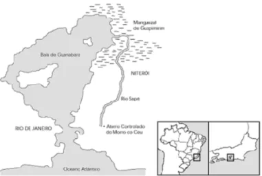 Figure 1. Location of Morro do Céu landfill in Niterói city [1, 2] 