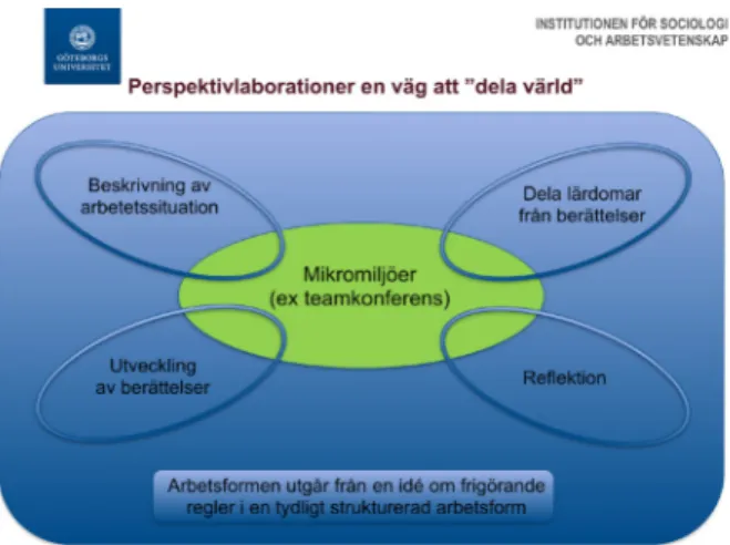 Figur 2. Perspektivlaboratoriets grundkomponenter.