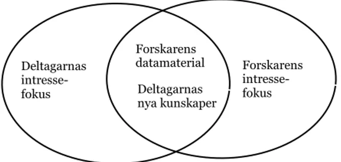 Figur 3. Forskningscirkelns dubbla funktioner 