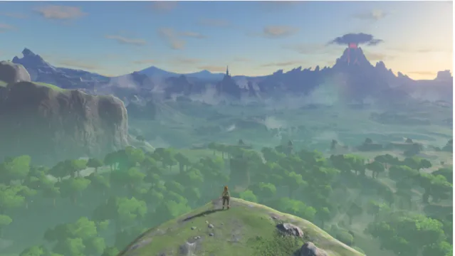 Figure 1: The Legend of Zelda – Breath of the Wild (Nintendo, 2017) 
