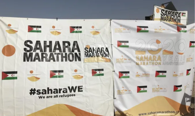 Figure 4. Sahara Marathon – Smara, Western Sahara refugee camps. Credit: Celia Sánchez-Valladares/2020