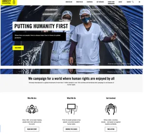 Figur 5 - Amnesty internationals förstasida
