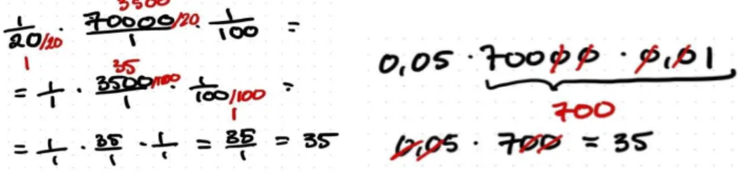 Figur 4: Exempel på praxis för uppgift 1020 i Matematik Z  