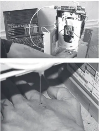 Figure 3.1. Martin Howse’s pain registers (2011).   Images courtesy of the artist 2016.