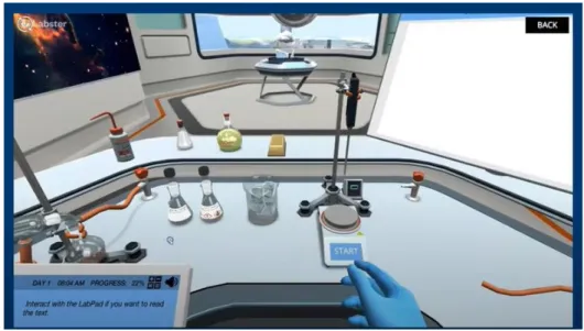 Figur 9 – Labstersimulering (Labster, 2020) 