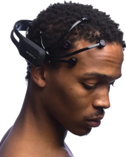 Figure 7: Epoc headset, Emotiv. 