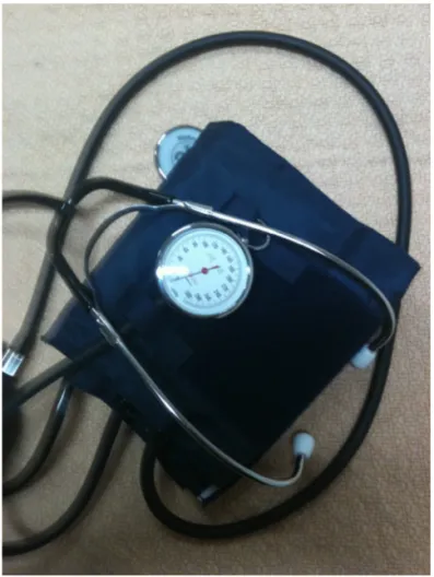 Figur 5. Exemplifierat mätinstrument för blodtryck och puls.