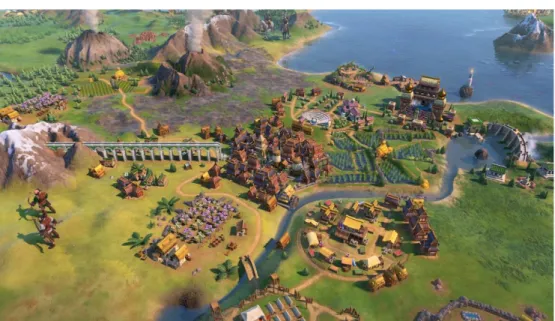 Figure 1: image from the Steam shop page of &#34;Sid Meier's Civilization VI: Gathering Storm&#34;