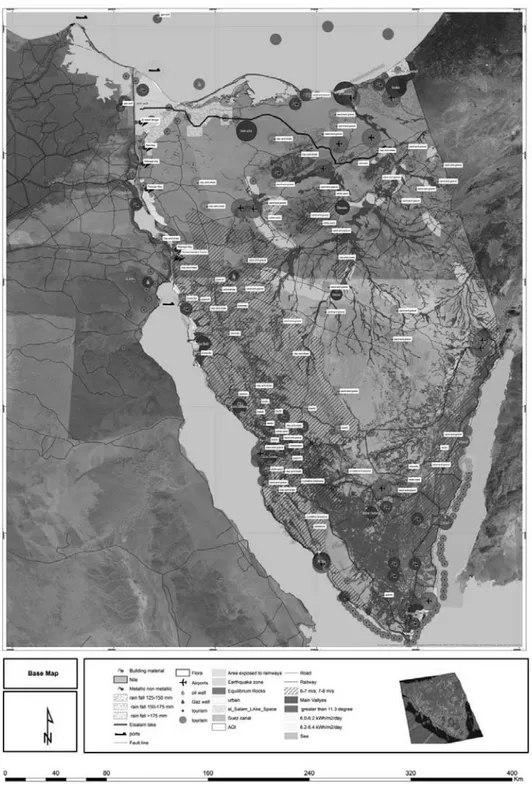 Figure 4: Sinai base map 