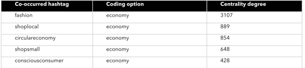 Table 3 Exemplary nodes for coding option 'economy' 