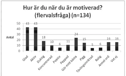 Figur 2. Hur en motiverad elev är. 