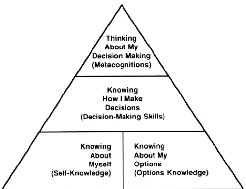 Figur 2. The pyramid of information processing domains (från Sampson Jr. m.fl., 1992)