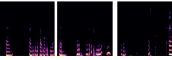 Figure 3. Mel audio spectogram corresponding to the activities in Figure 2. 2.3. Multimodal Learning