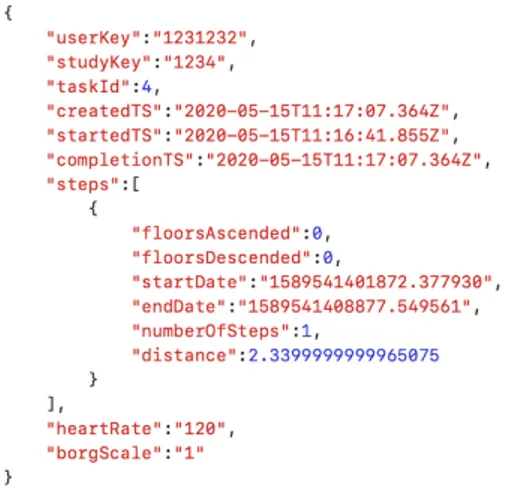 Figure 7: Information popup for the Queens College Step Test)