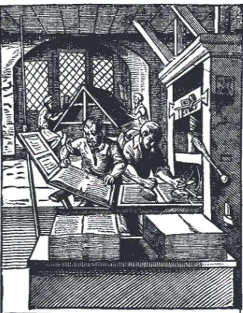 Fig. 2: Gutenbergs pressbearbetning