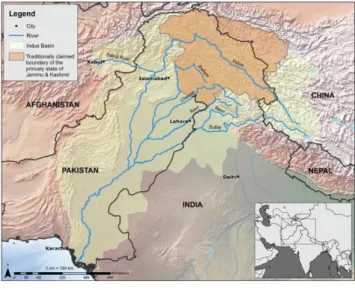 Figure 1-2 Indus River system  