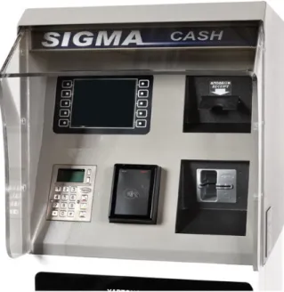 Figure 6: Sigma Outdoor Payment Terminal [25]. Clear cover for outdoor payment terminal.
