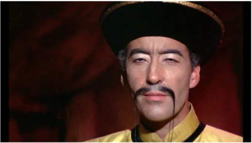 Figure 1. Dr. Fu Manchu performed by Christopher Lee 