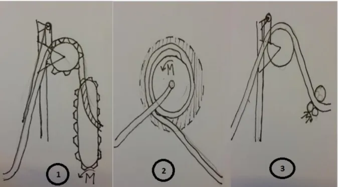 Figure 10: The figure shows the tree different concepts from the mind mapping. 